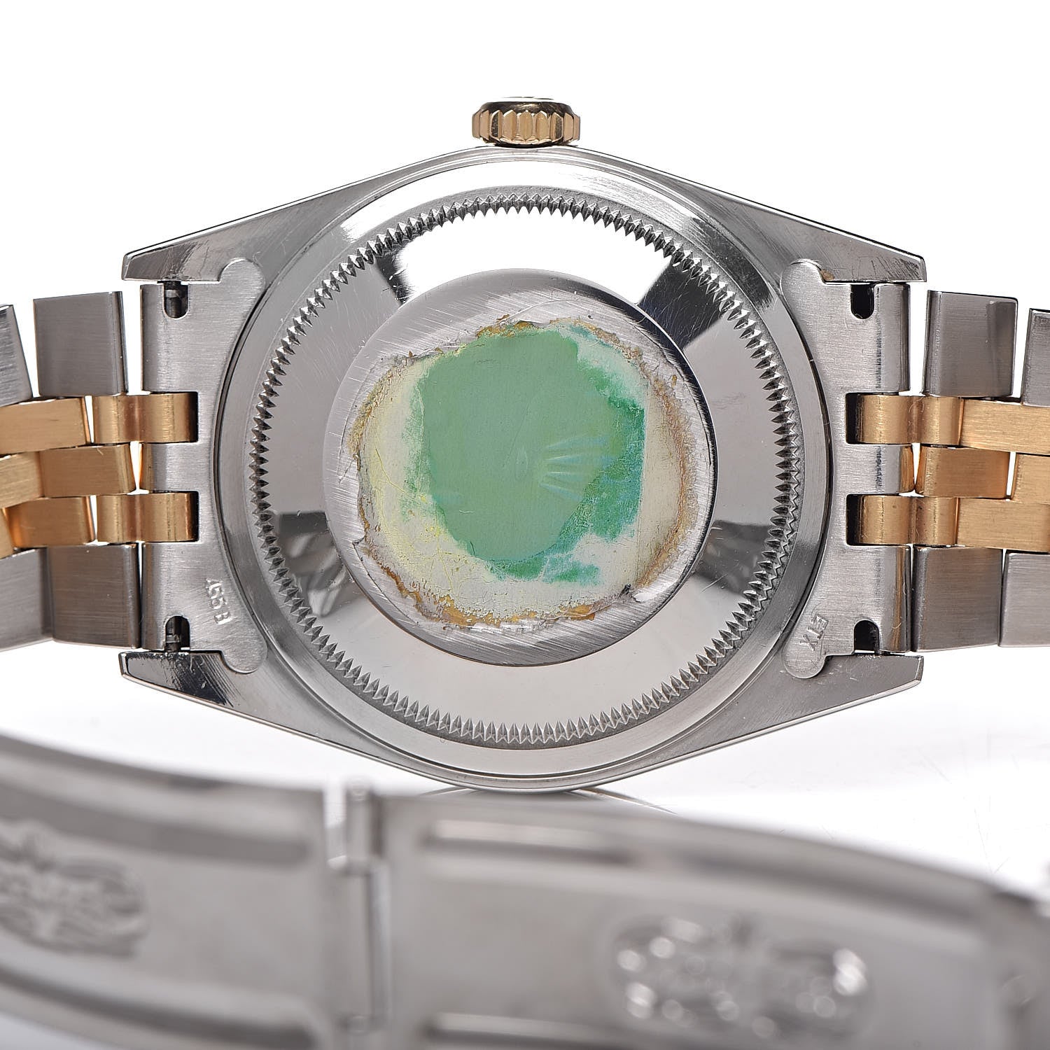 Rolex Stainless Steel 18K Yellow Gold 36mm Oyster Perpetual Datejust Watch Champagne 16203 6 of 8