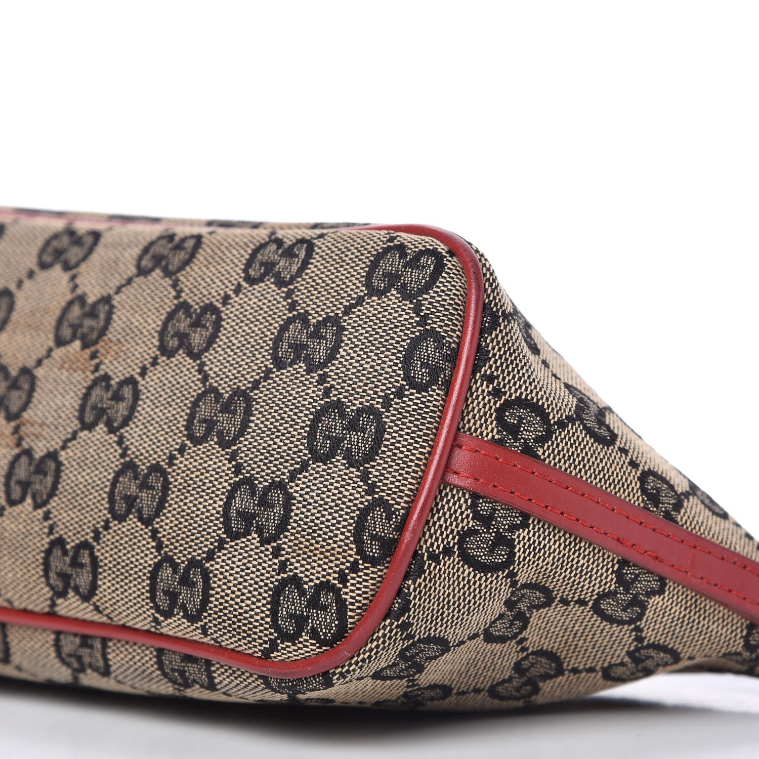 Gucci Monogram Boat Pochette Red 7 of 10