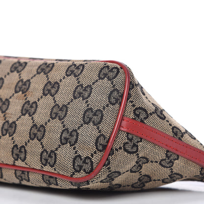 Gucci Monogram Boat Pochette Red 7 of 10