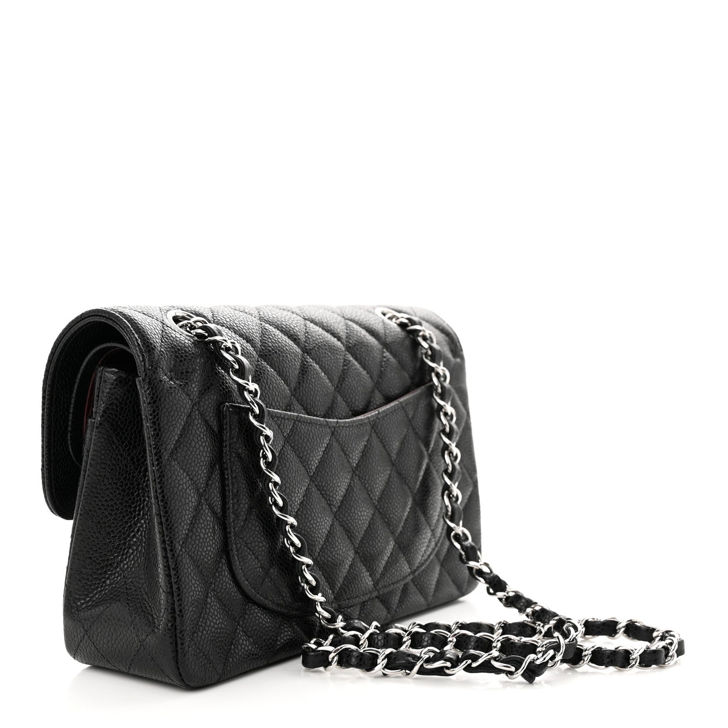 Chanel Caviar Quilted Small Double Flap Black 3 of 13