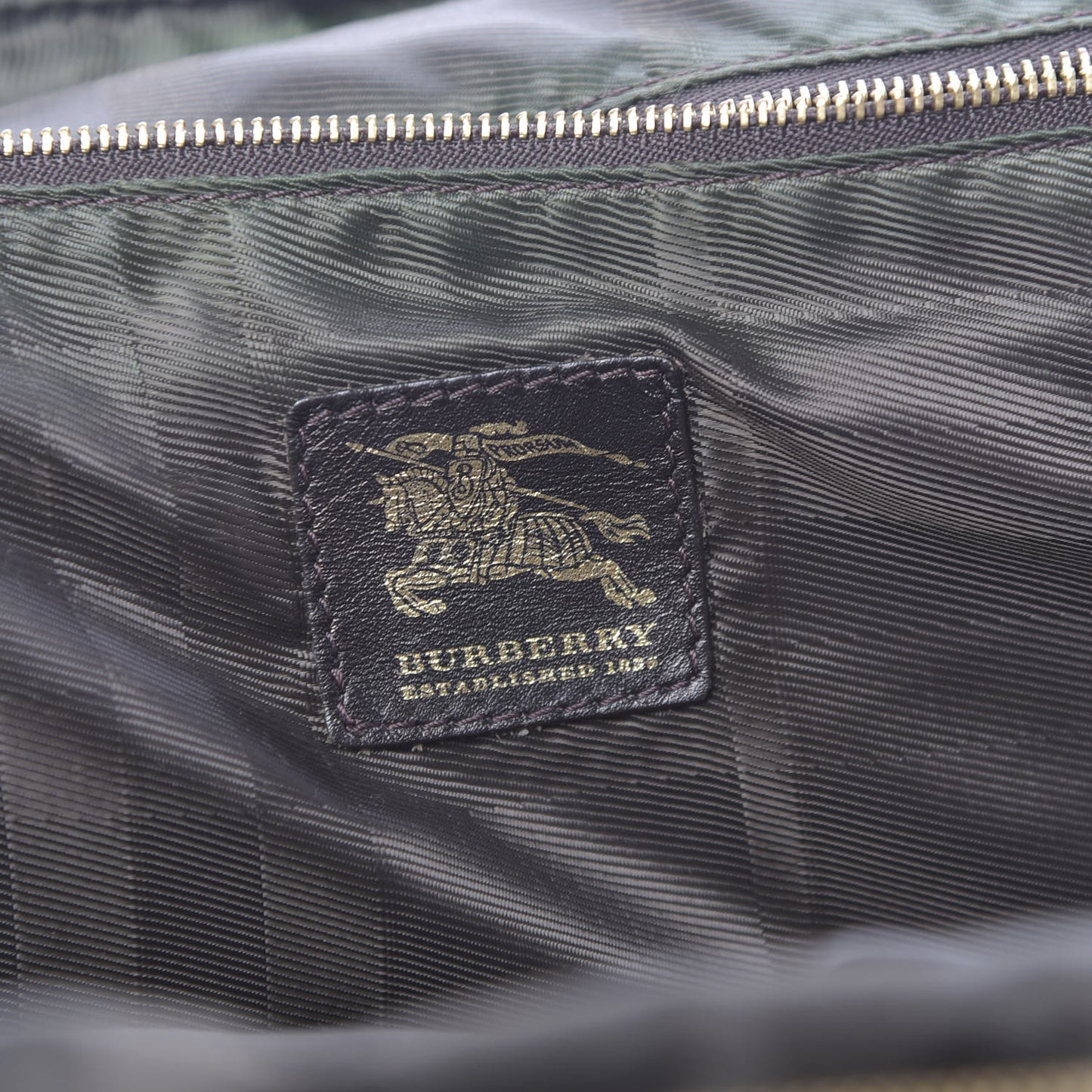 Lambskin Quilted Westbury Tote Dark Brown