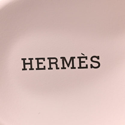 Hermes Suede Goatskin Womens Chypre Sandals 36 Rose Porcelaine 7 of 8