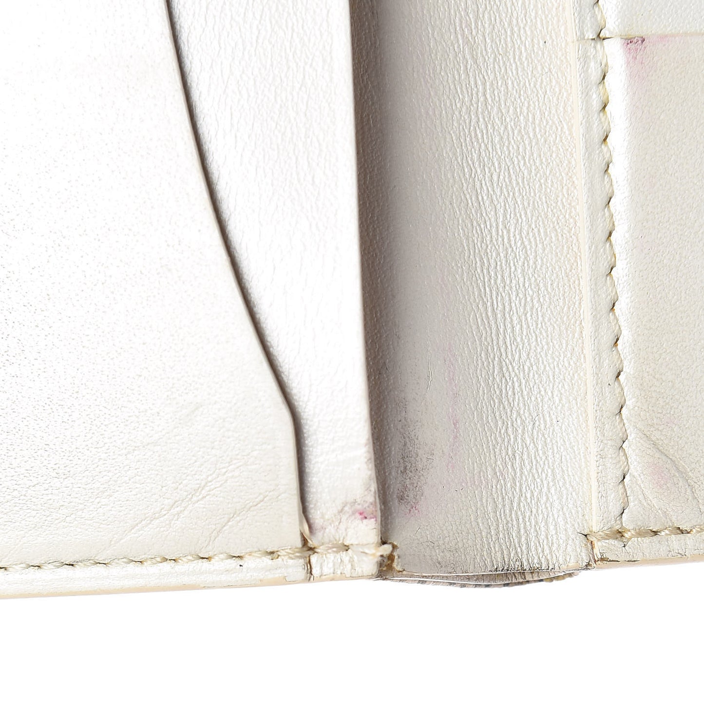 Goyardine Passport Wallet White