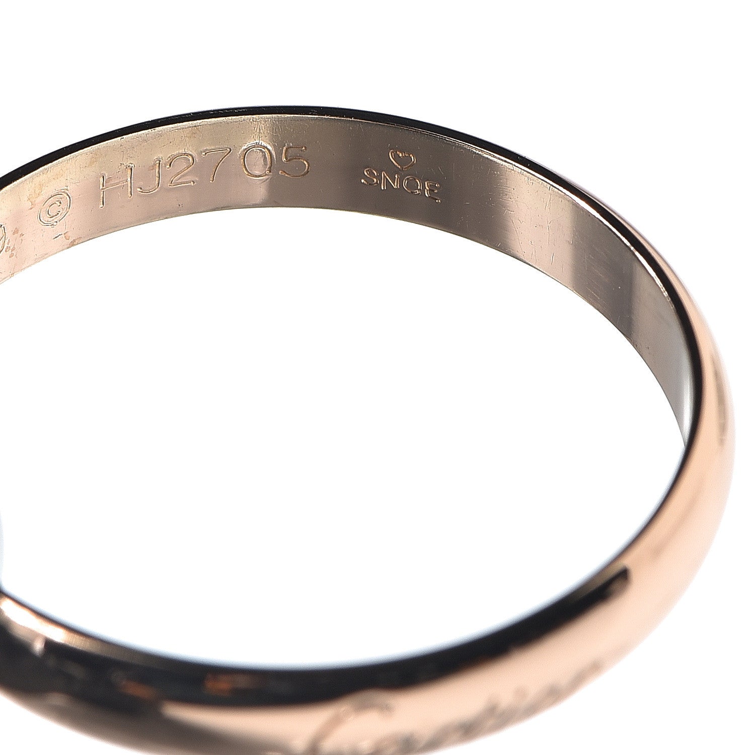 Cartier 18K Pink Yellow White Gold Small Trinity Ring 59 8.75 5 of 5