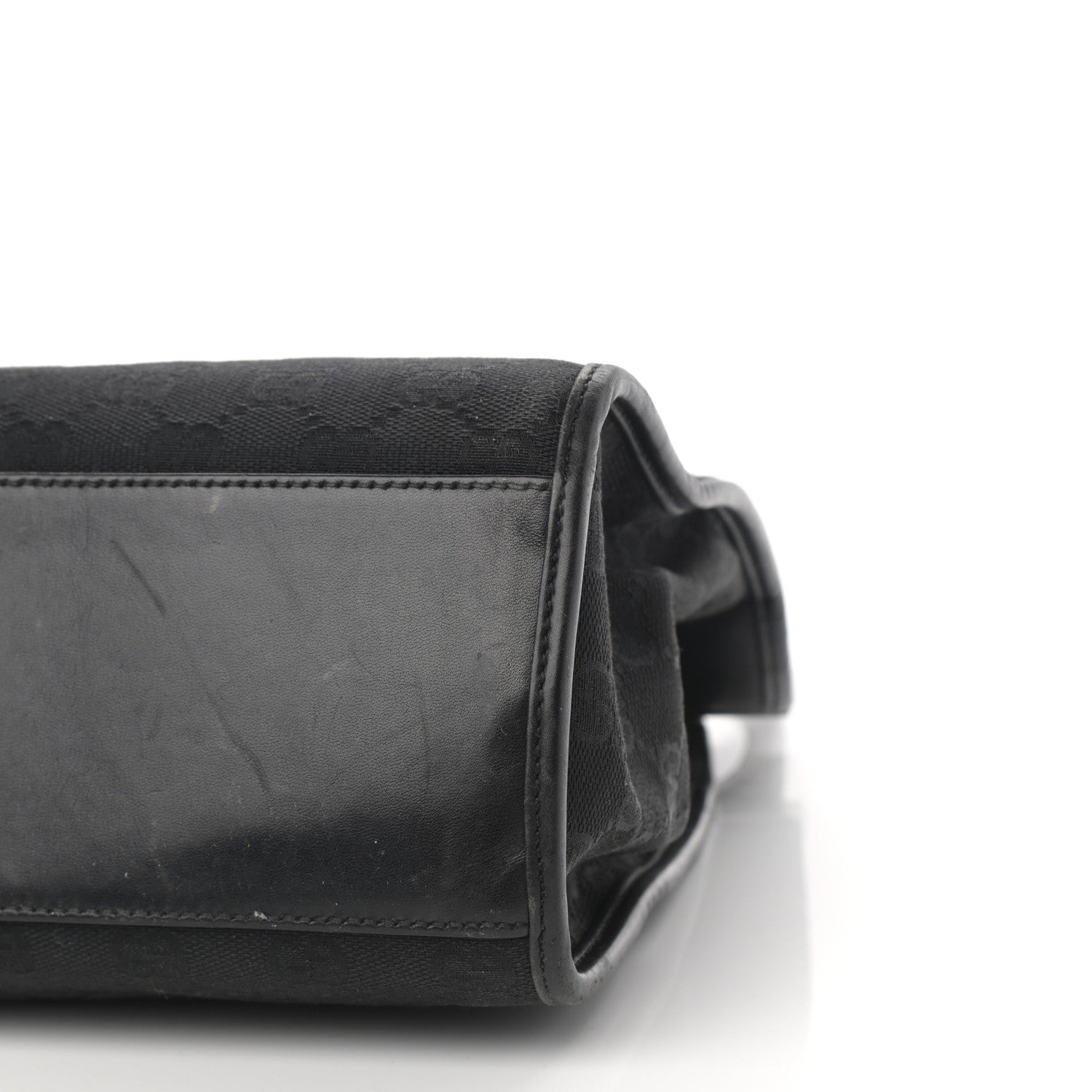 Gucci Monogram Small Bardot Black 10 of 15