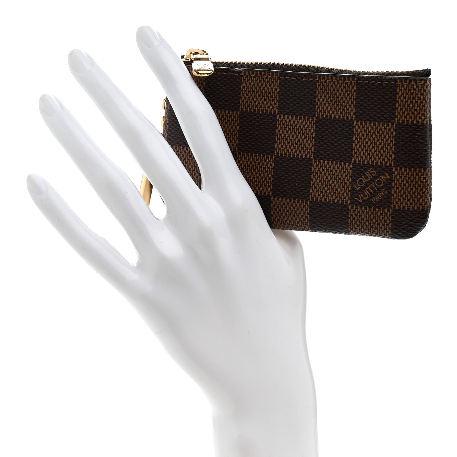 Louis Vuitton Damier Ebene Key Pouch 2 of 7