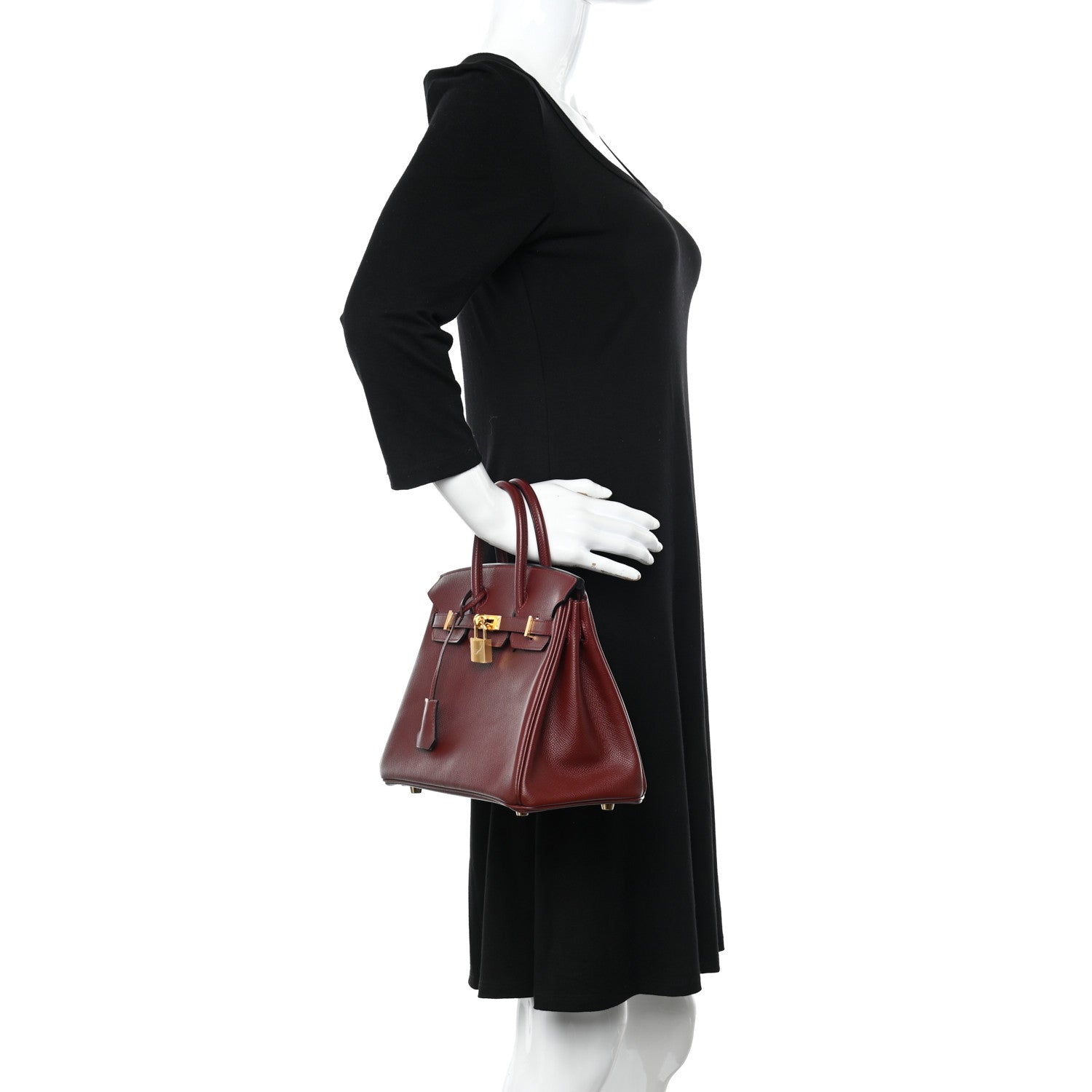 Hermes Epsom Birkin 25 Rouge H 2 of 10