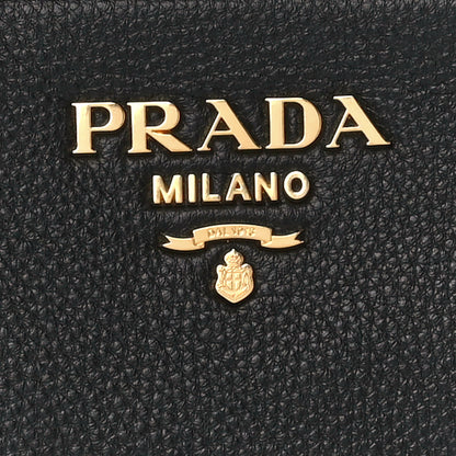 Prada Vitello Phenix Camera Bag Black 10 of 12