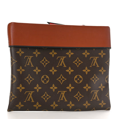 Louis Vuitton Monogram Tuileries Pochette Caramel 3 of 9