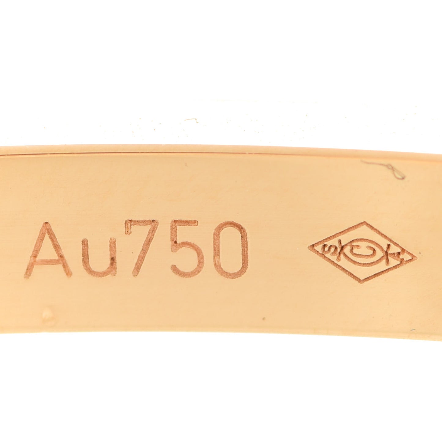 18K Yellow Gold Small LOVE Bracelet 15