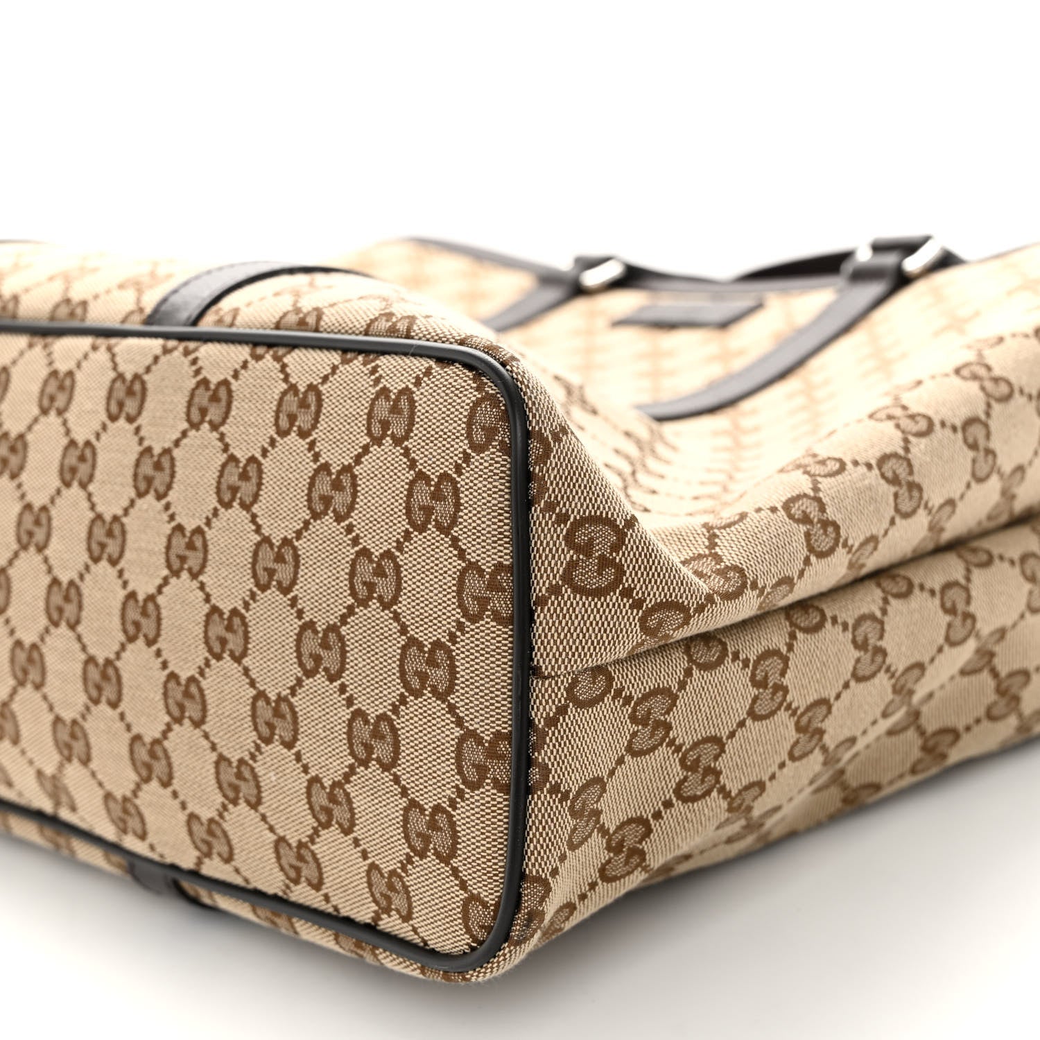 Gucci GG Monogram Large Joy Tote Bag Dark Brown 10 of 10