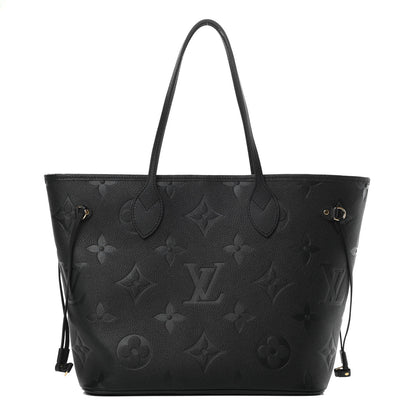 Louis Vuitton Empreinte Monogram Giant Neverfull MM Black 1 of 11