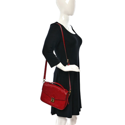 Louis Vuitton Empreinte Pochette Metis Scarlet 2 of 10