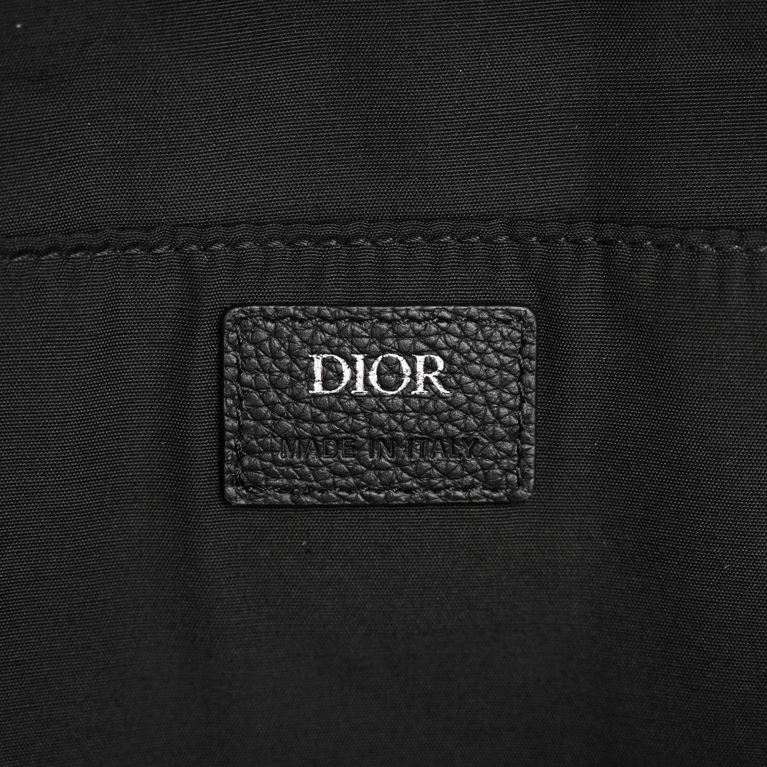 Christian Dior Oblique Calfskin Rider Kid's Backpack Beige Black 6 of 13