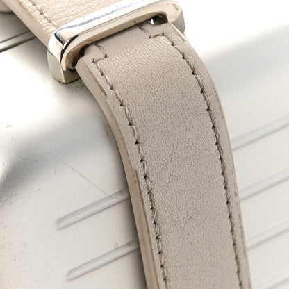 Christian Dior X RIMOWA Aluminum Personal Clutch On Strap Silver 15 of 18