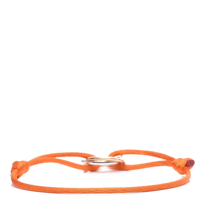 Cartier 18K Pink Yellow White Gold Diamond Trinity De Adjustable Cord Bracelet Orange 3 of 5