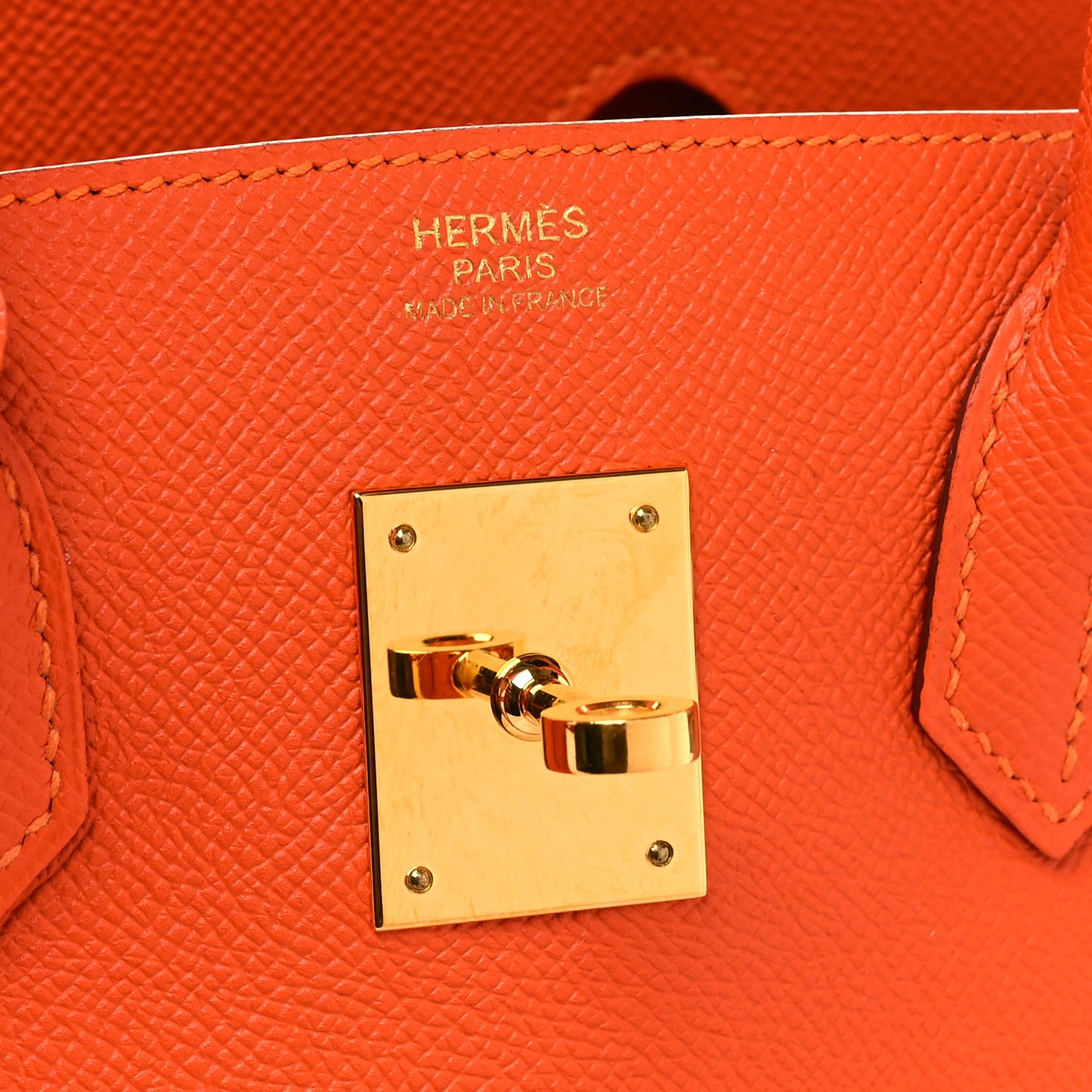 Epsom BIRKIN 30 Orange