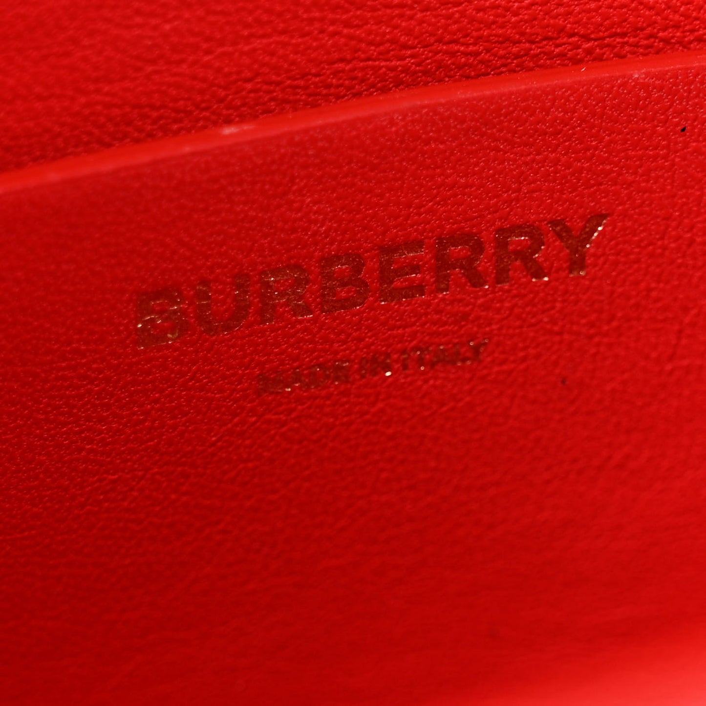 Smooth Calfskin Small Two Tone Grace Bag Red