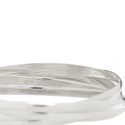 Tiffany Sterling Silver Paloma's Melody 5 Bangle Bracelet 3 of 3