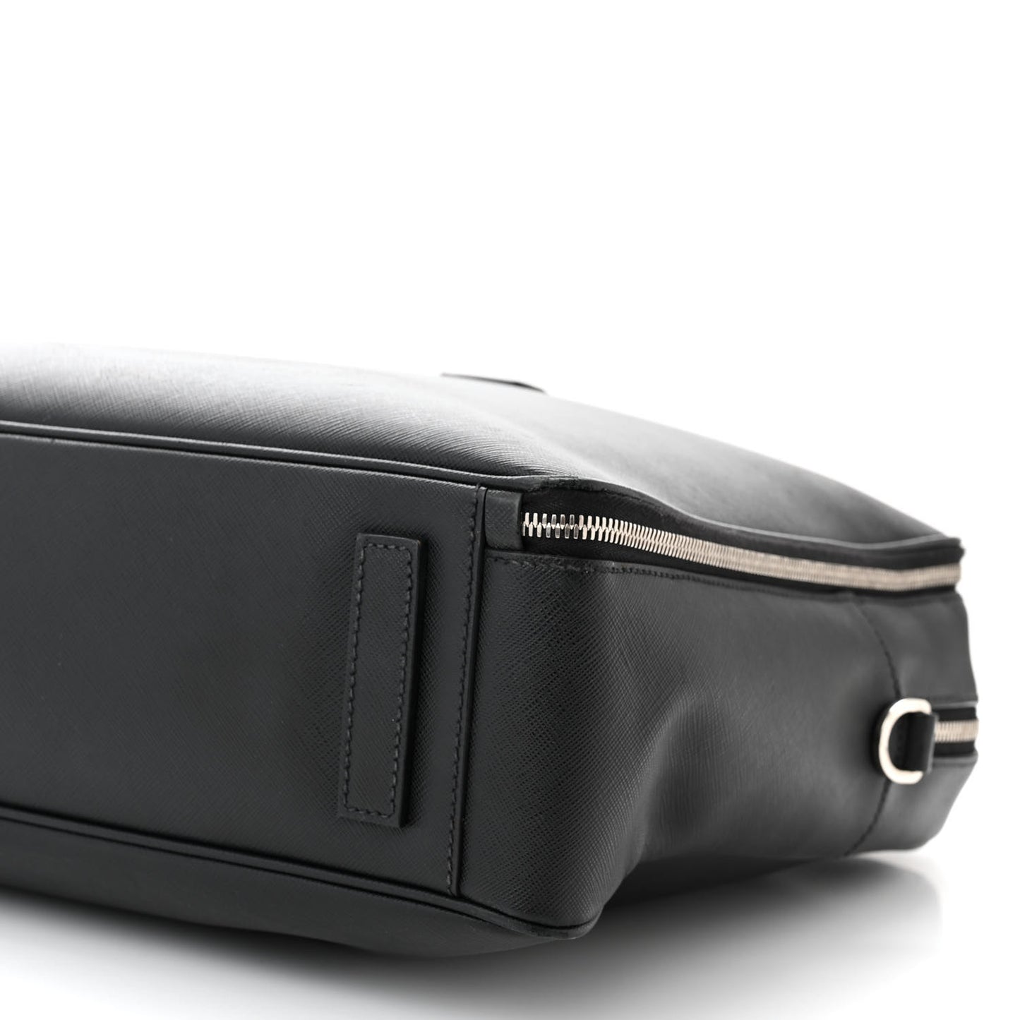 Saffiano Travel Briefcase Black