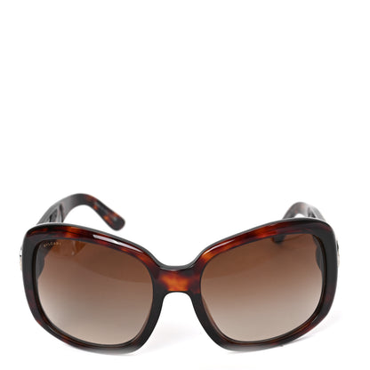 Bulgari Crystal Sunglasses 8038-B Brown 2 of 8