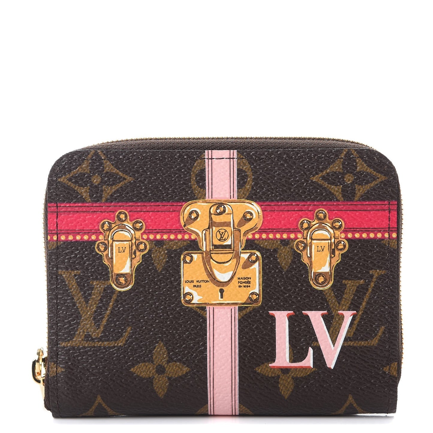 Monogram Summer Trunks Zippy Coin Purse