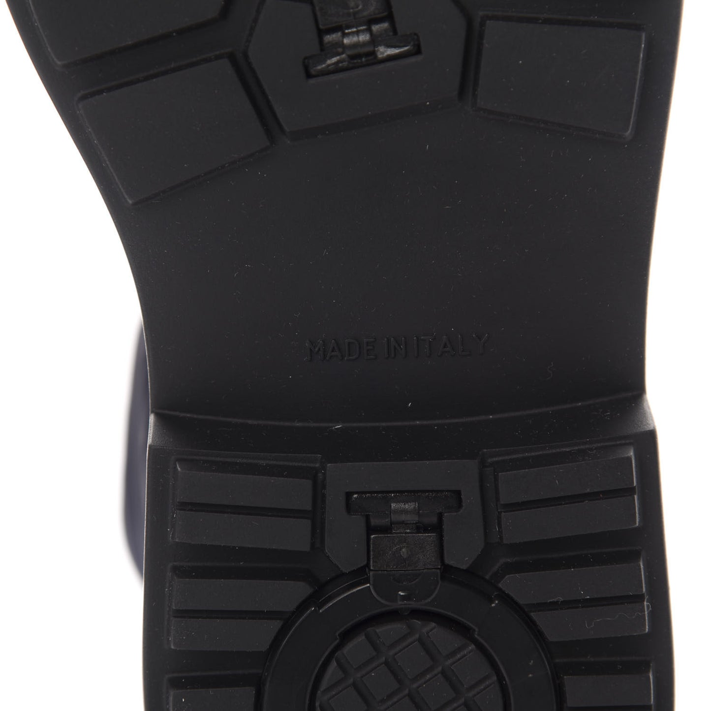 Nylon CC Short Boots 37.5 Navy Black