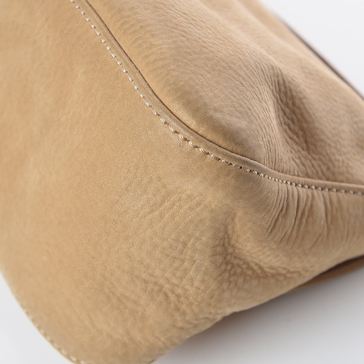 Fendi Vitello Savana Mini Mama Baguette Caramello Tartaruga Natural 16 of 18