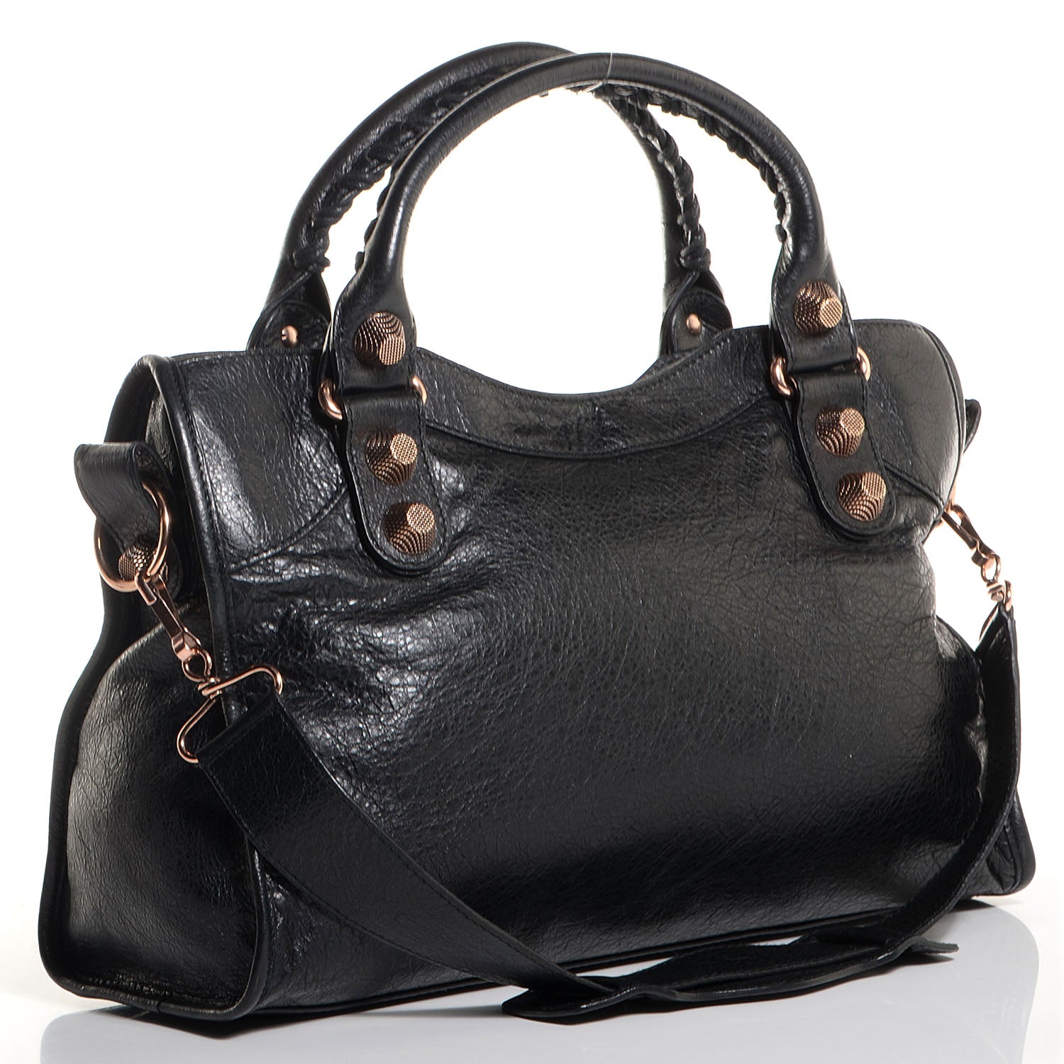 Balenciaga Agneau Giant 21 Rose Gold Hardware City Black 3 of 12