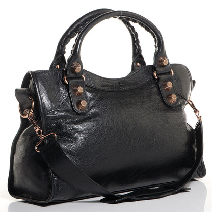 Balenciaga Agneau Giant 21 Rose Gold Hardware City Black 3 of 12