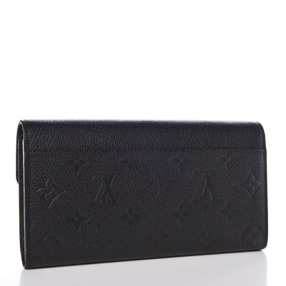 Louis Vuitton Empreinte Sarah Wallet NM Black 3 of 7