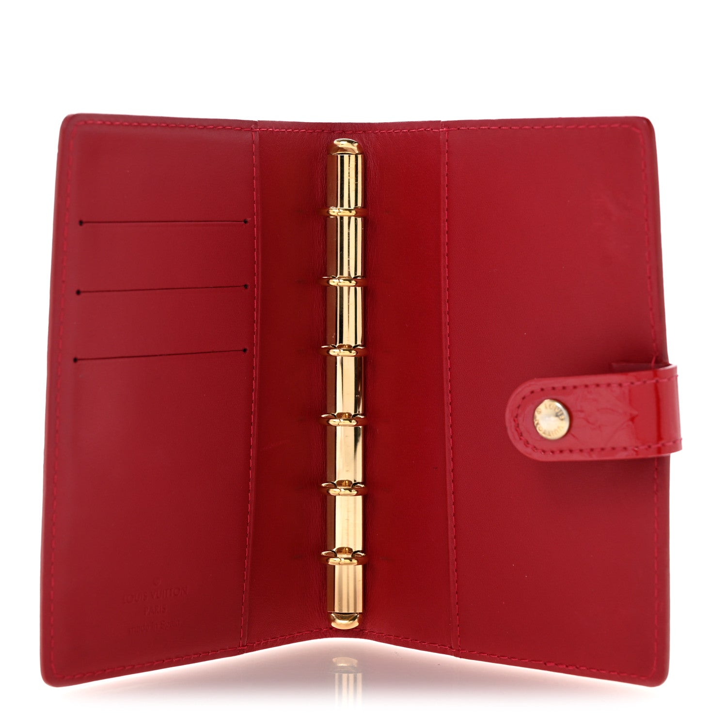 Louis Vuitton Vernis Small Ring Agenda Cover Pomme D'Amour 5 of 9