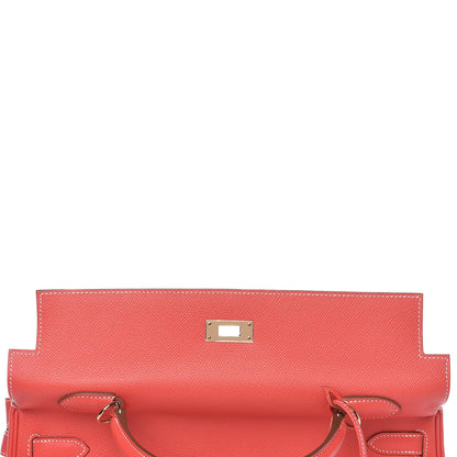 Hermes Epsom Kelly Retourne 35 Rose Jaipur Gold 9 of 36