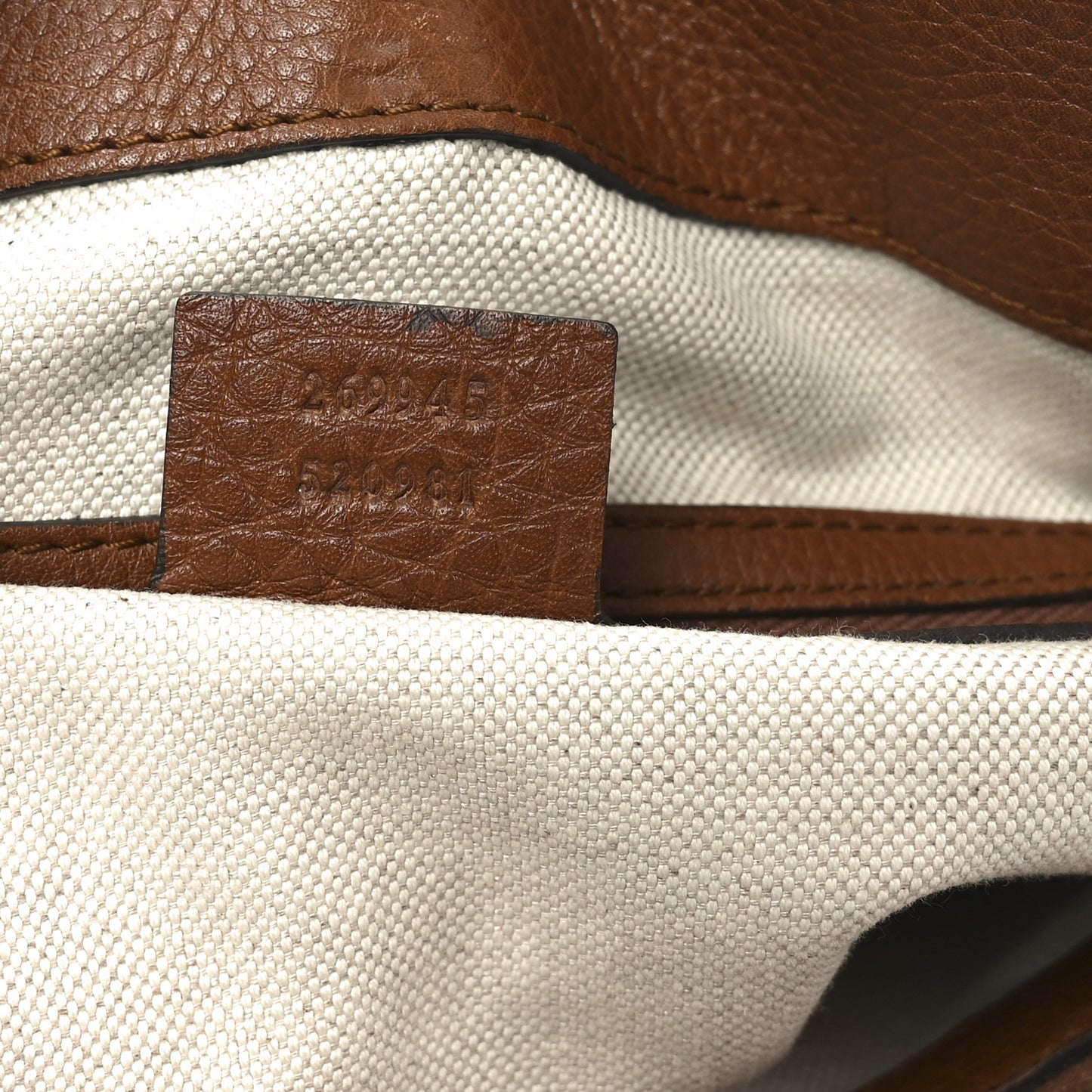 Monogram Cellarius Calfskin Medium Bella Tote Beige Ebony Cuir