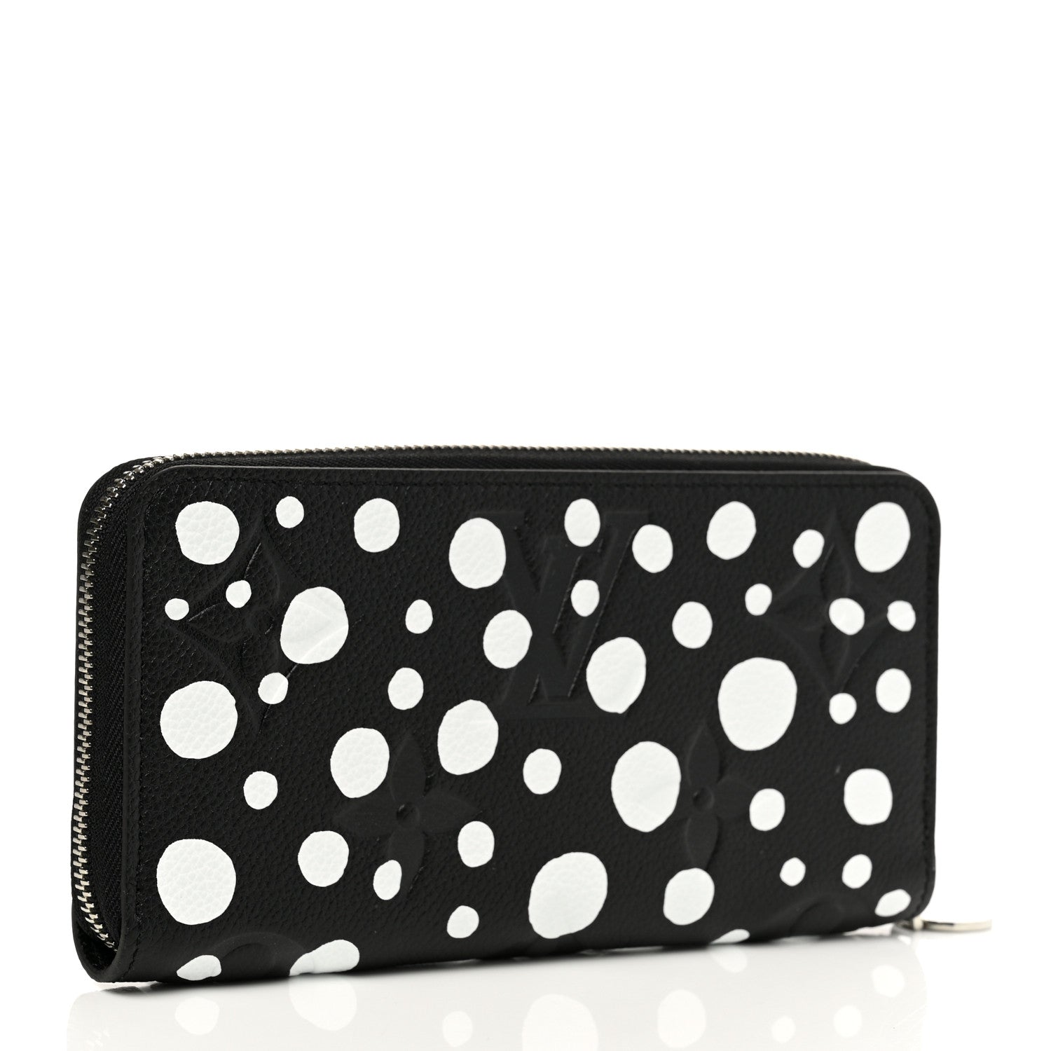 Louis Vuitton LV X YK Empreinte Zippy Wallet Black White 3 of 8