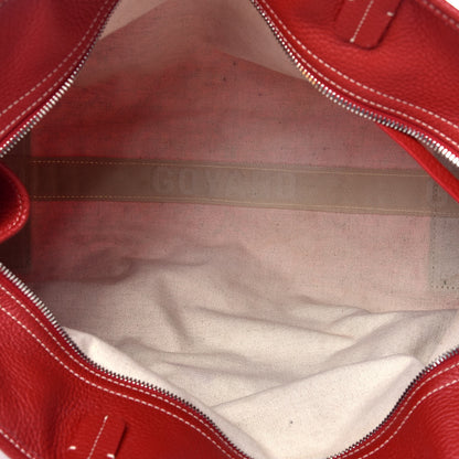 Goyard Goyardine Sac Hardy Pet Carrier PM Red 5 of 8