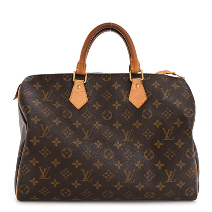 Louis Vuitton Monogram Speedy 35 1 of 15