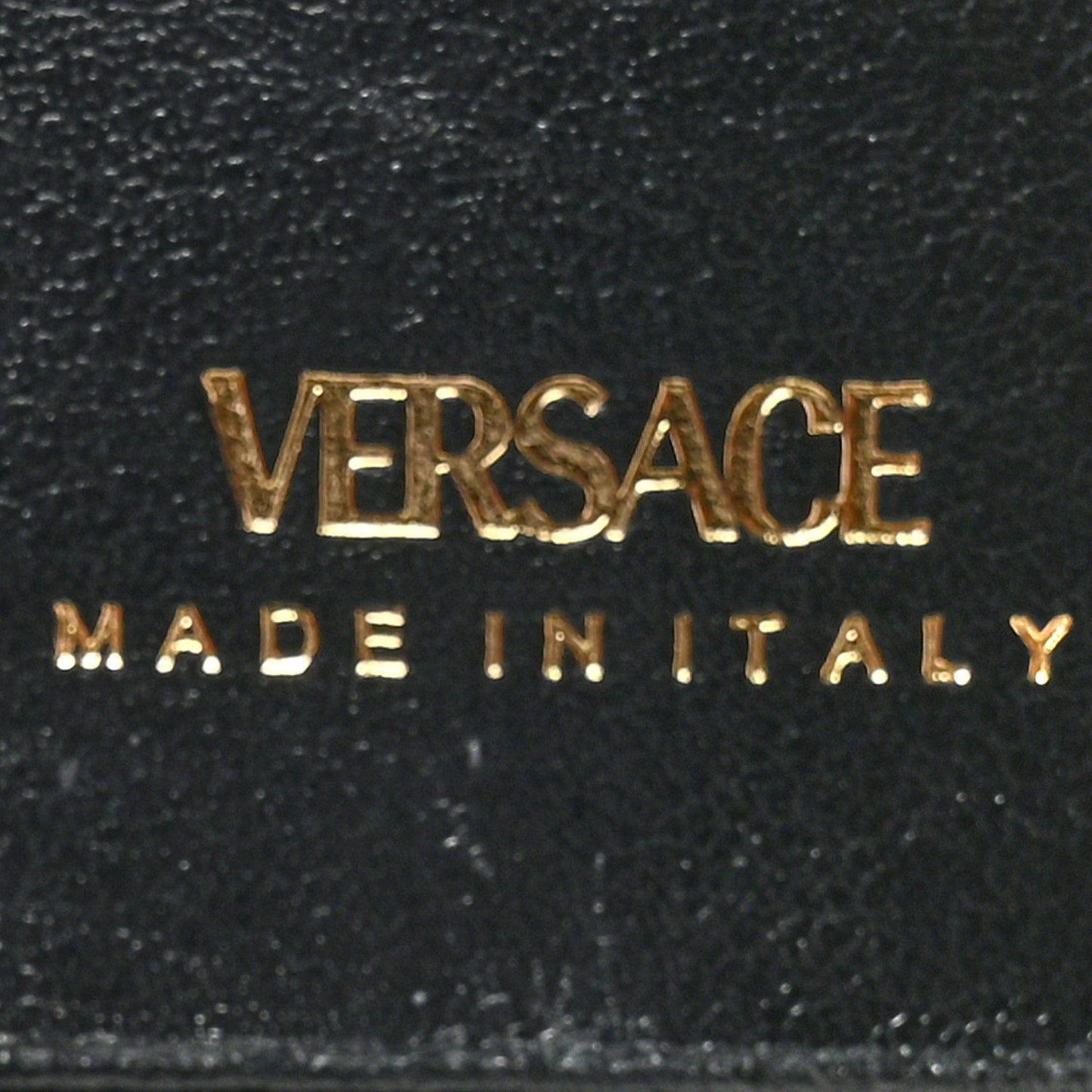 Coated Canvas La Greca Signature Print Virtus Bifold Wallet  Black Khaki