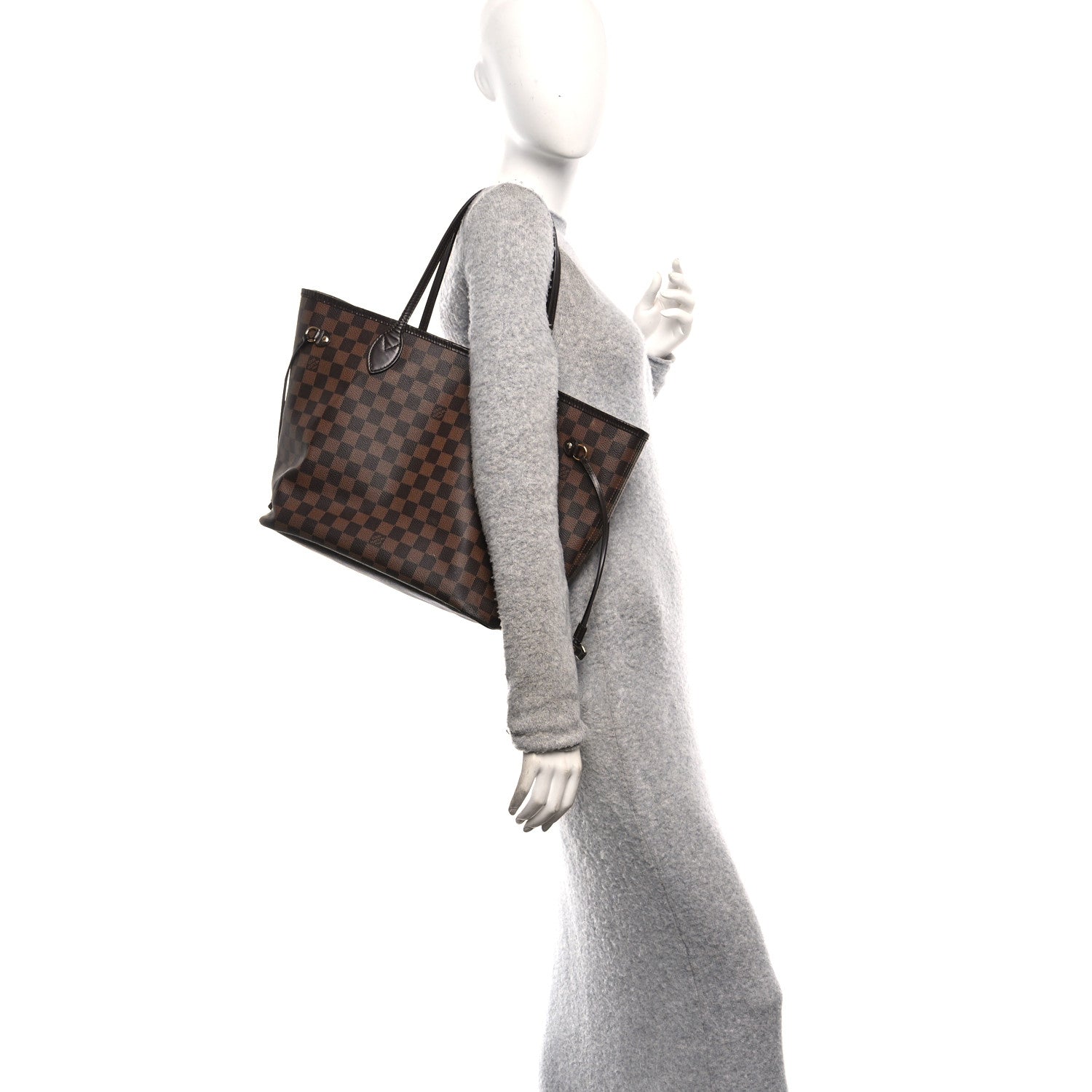 Louis Vuitton Damier Ebene Neo Neverfull MM 2 of 17