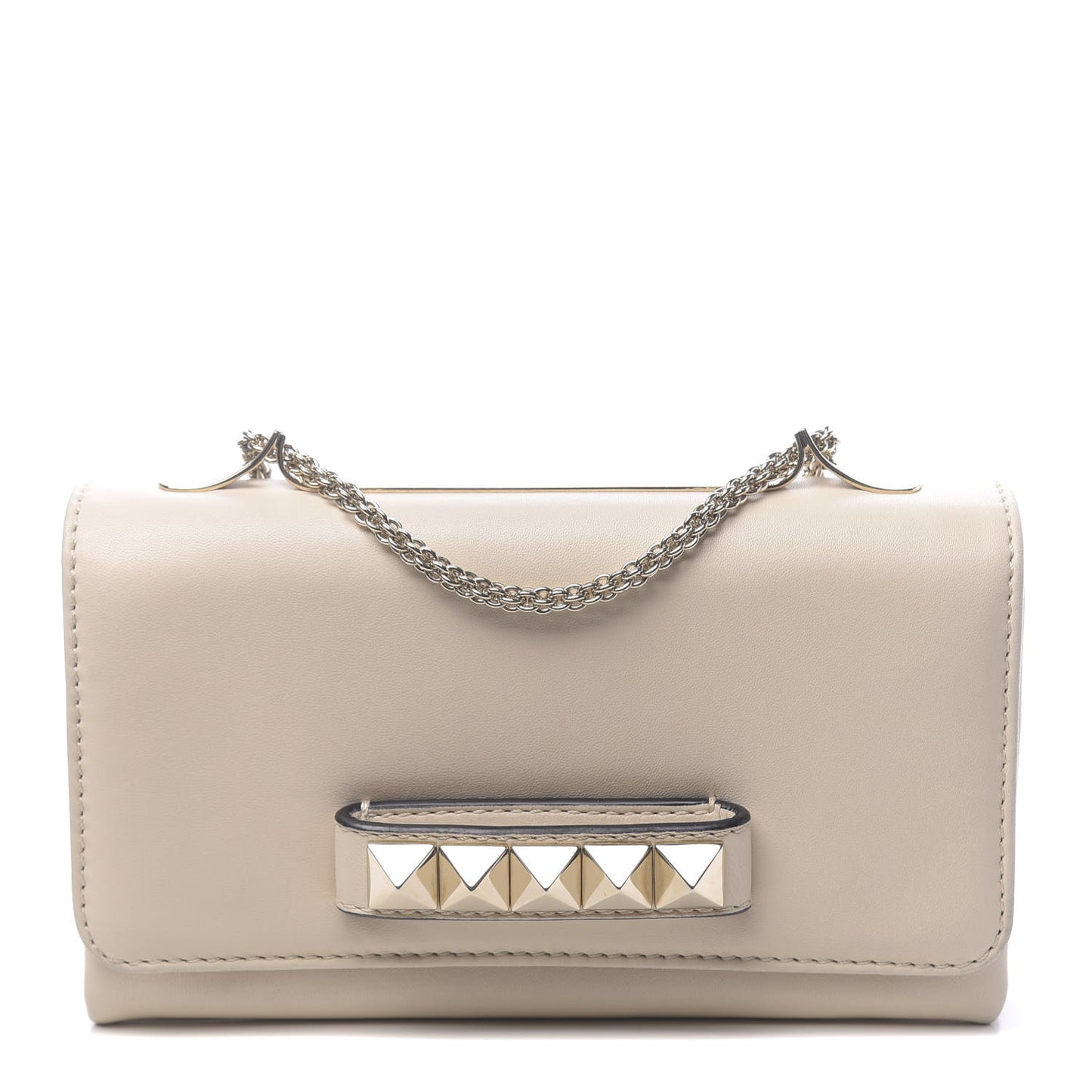 Nappa Va Va Voom Shoulder Bag Beige