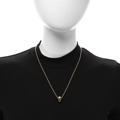 Tiffany 18K Yellow Gold Paloma Picasso Groove Pendant Necklace 2 of 4