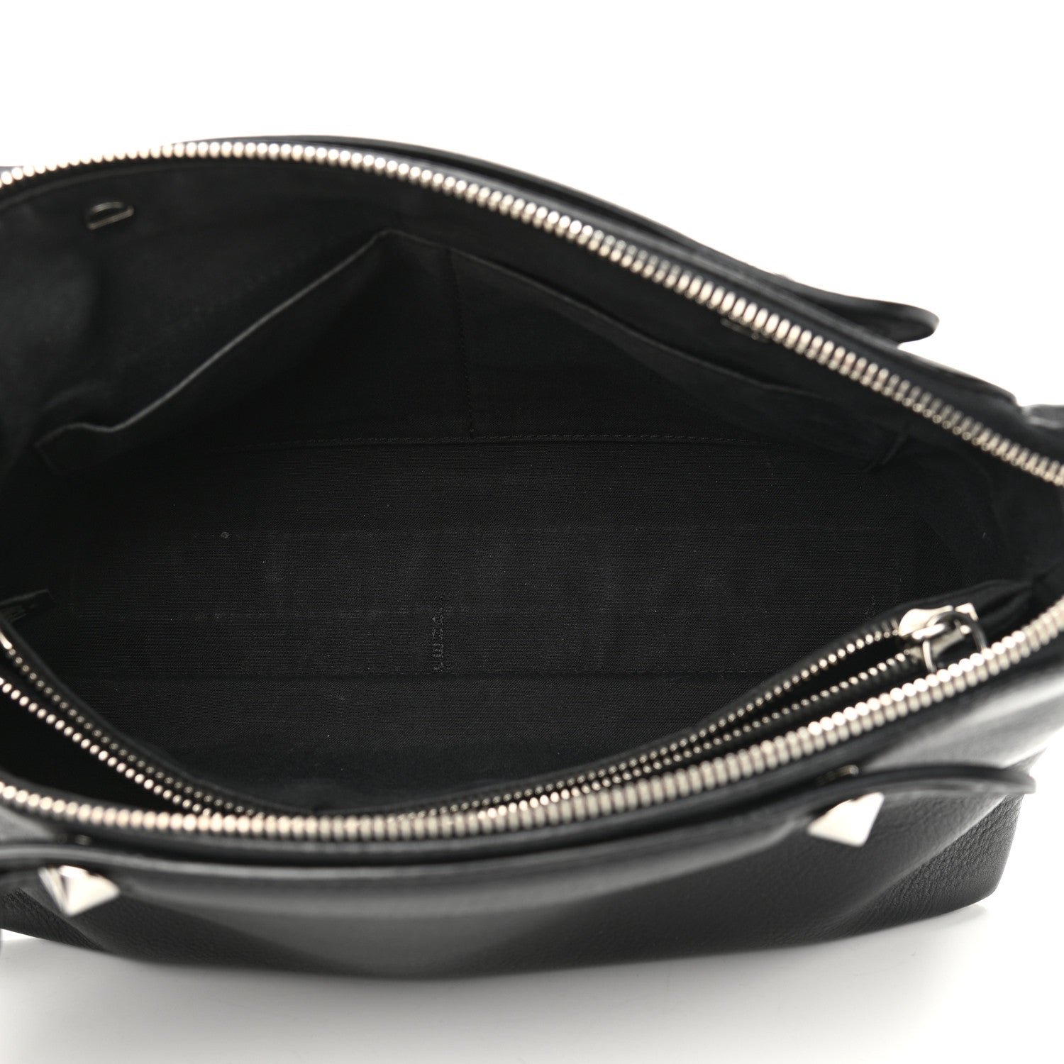 Fendi Vitello Dolce Medium By The Way Boston Bag Black 5 of 11