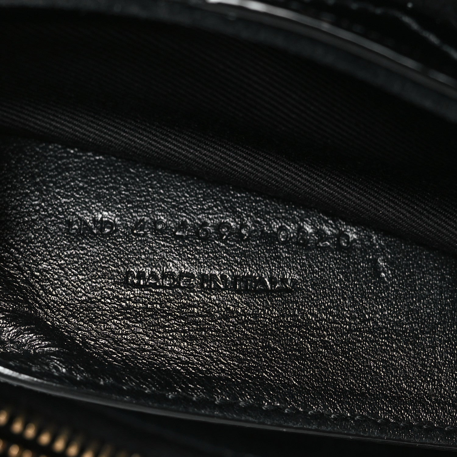 Saint Laurent Patent Y Quilted Monogram Small Loulou Chain Satchel Black 7 of 9