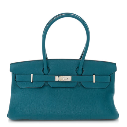 Hermes Togo JPG Shoulder Birkin II 42 Cobalt 1 of 13