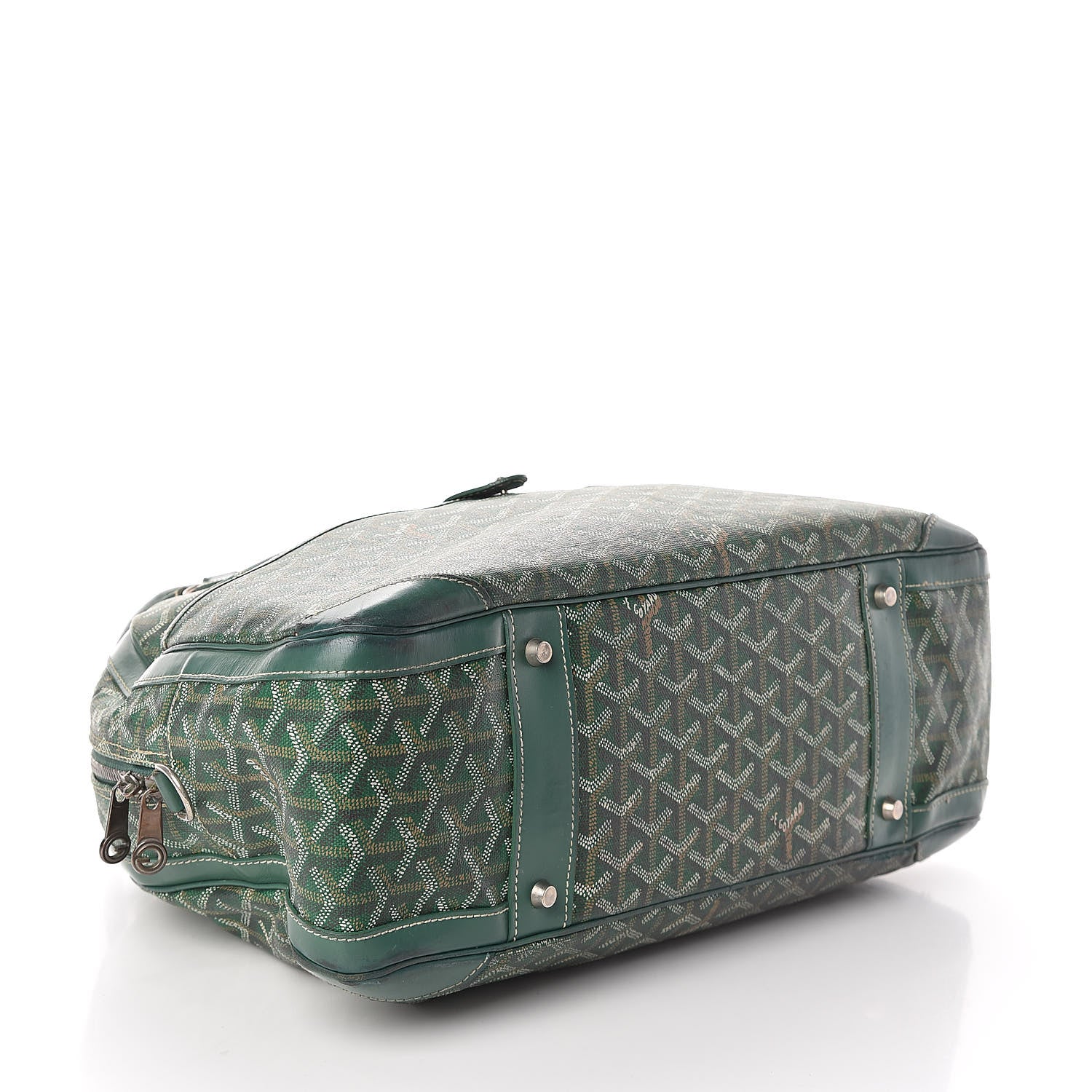 Goyard Goyardine Saint Jeanne GM Bowler Green 4 of 11