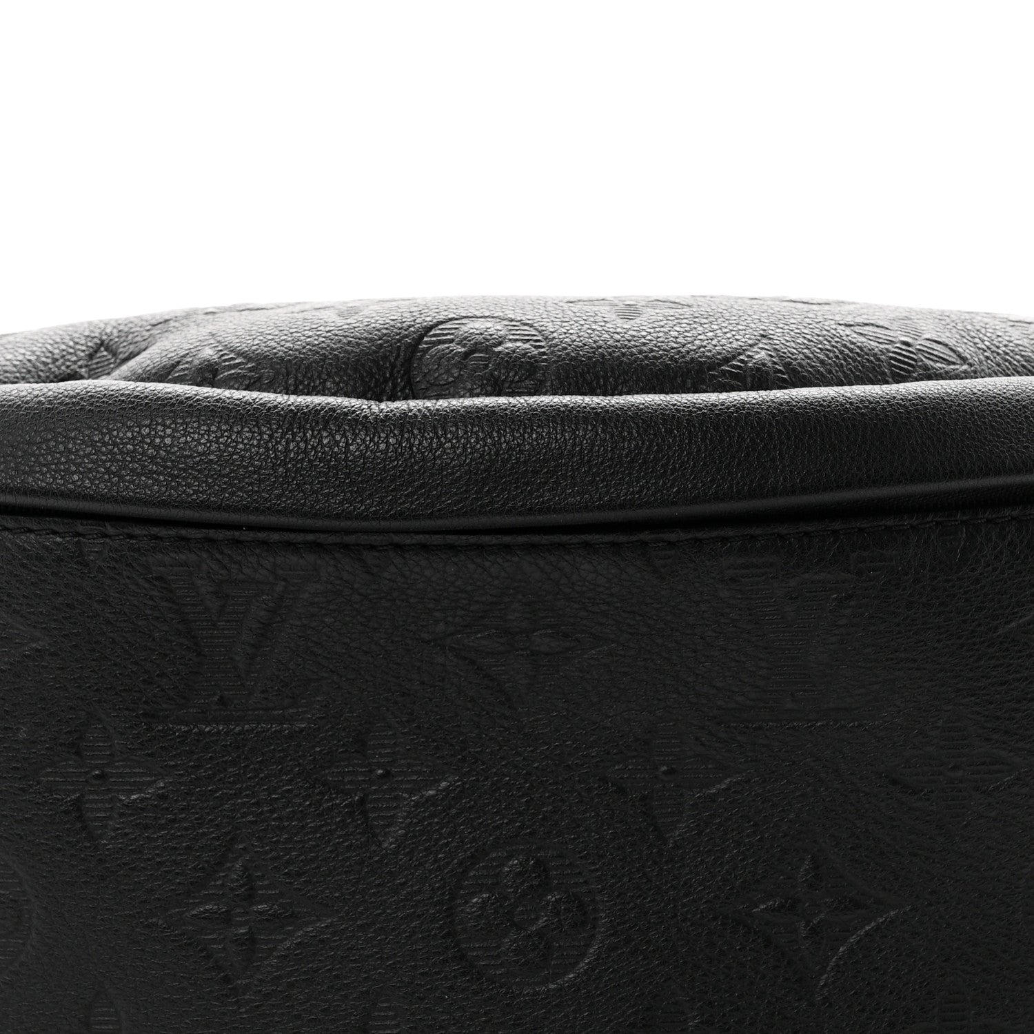 Louis Vuitton Calfskin Monogram Shadow Discovery Bumbag Black 6 of 8