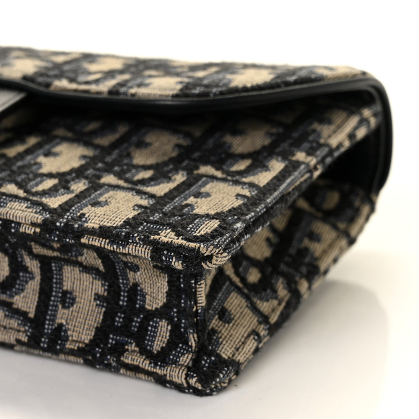 Oblique Saddle Belt Bag Blue