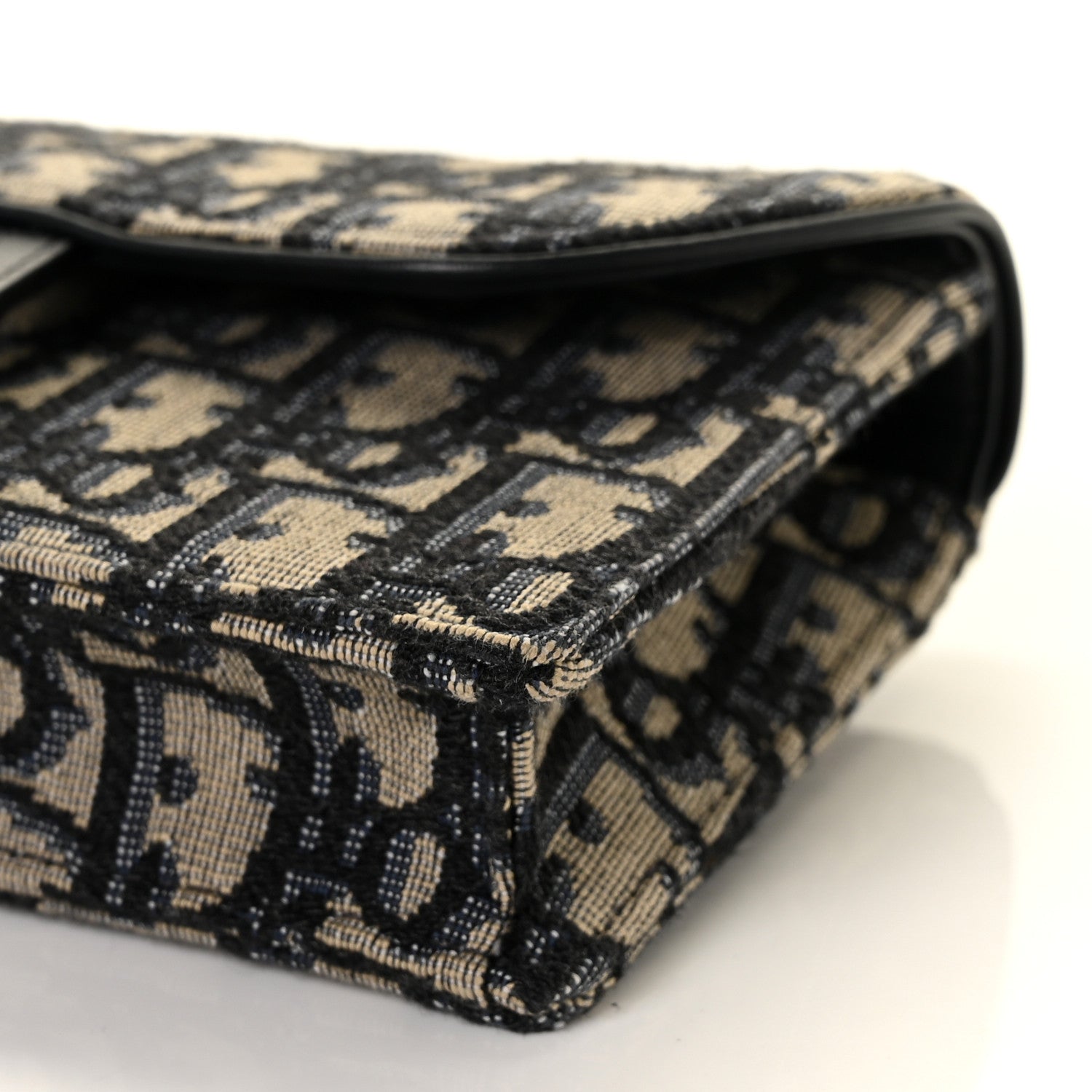 Christian Dior Oblique Saddle Belt Bag Blue 7 of 7