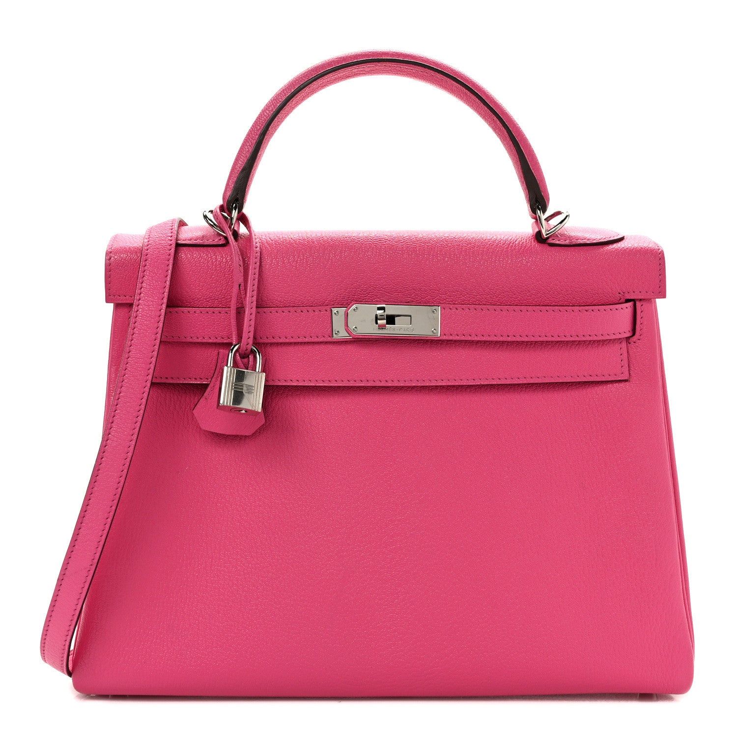 Hermes Evercolor Kelly Retourne 28 Rose Azalee 1 of 15