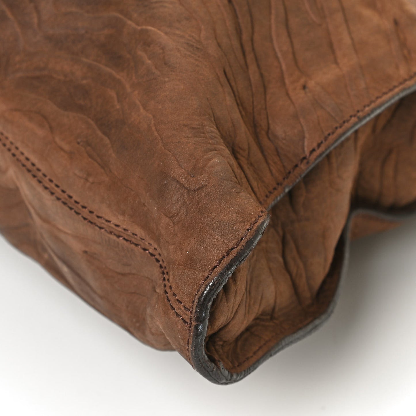 Suede Large Devil Trapezio Tote